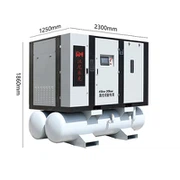 Kaikki yhdessä laserleikkausruuvi ilmakompressori