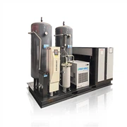 Liukkuun asennettu integroitu ruuvi-ilmakompressori